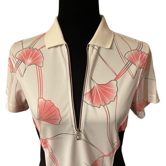 Monterey Club Short Sleeve Ladies Golf Top - Picture 6 of 12